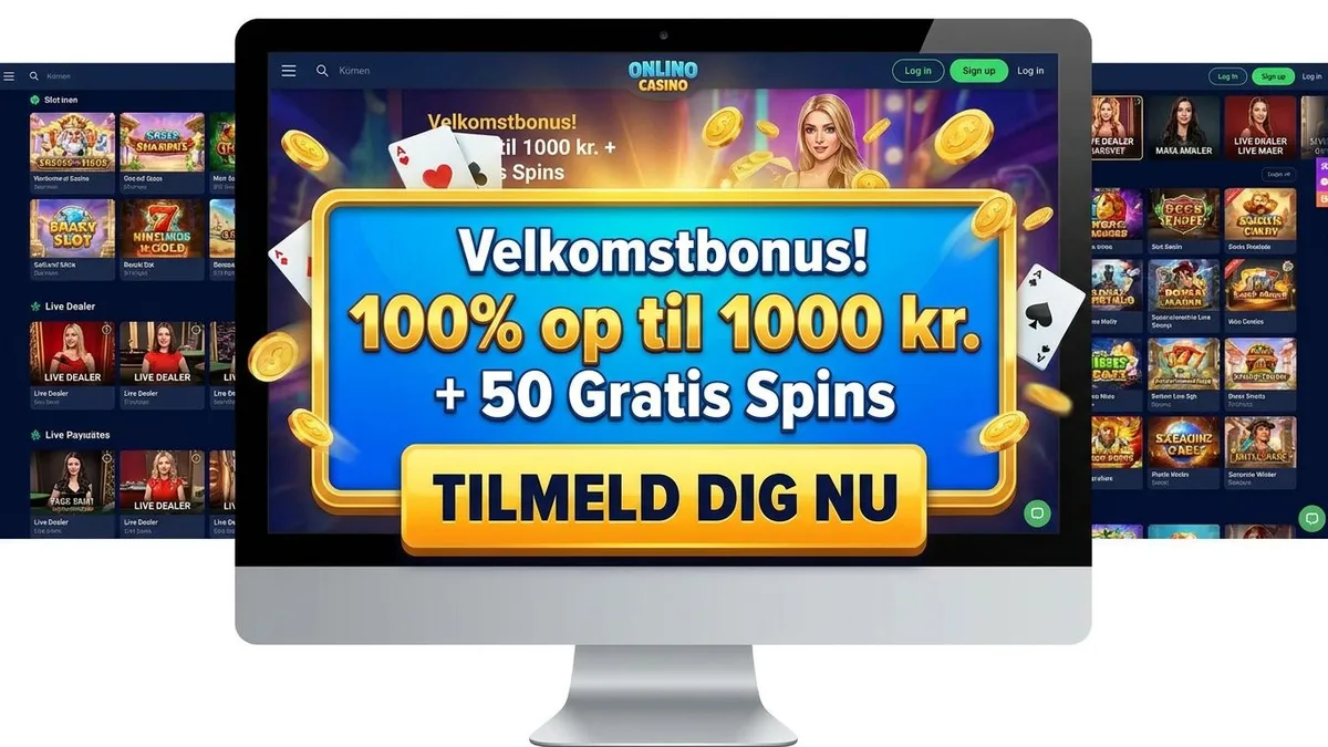 Tilmeld dig med bonus